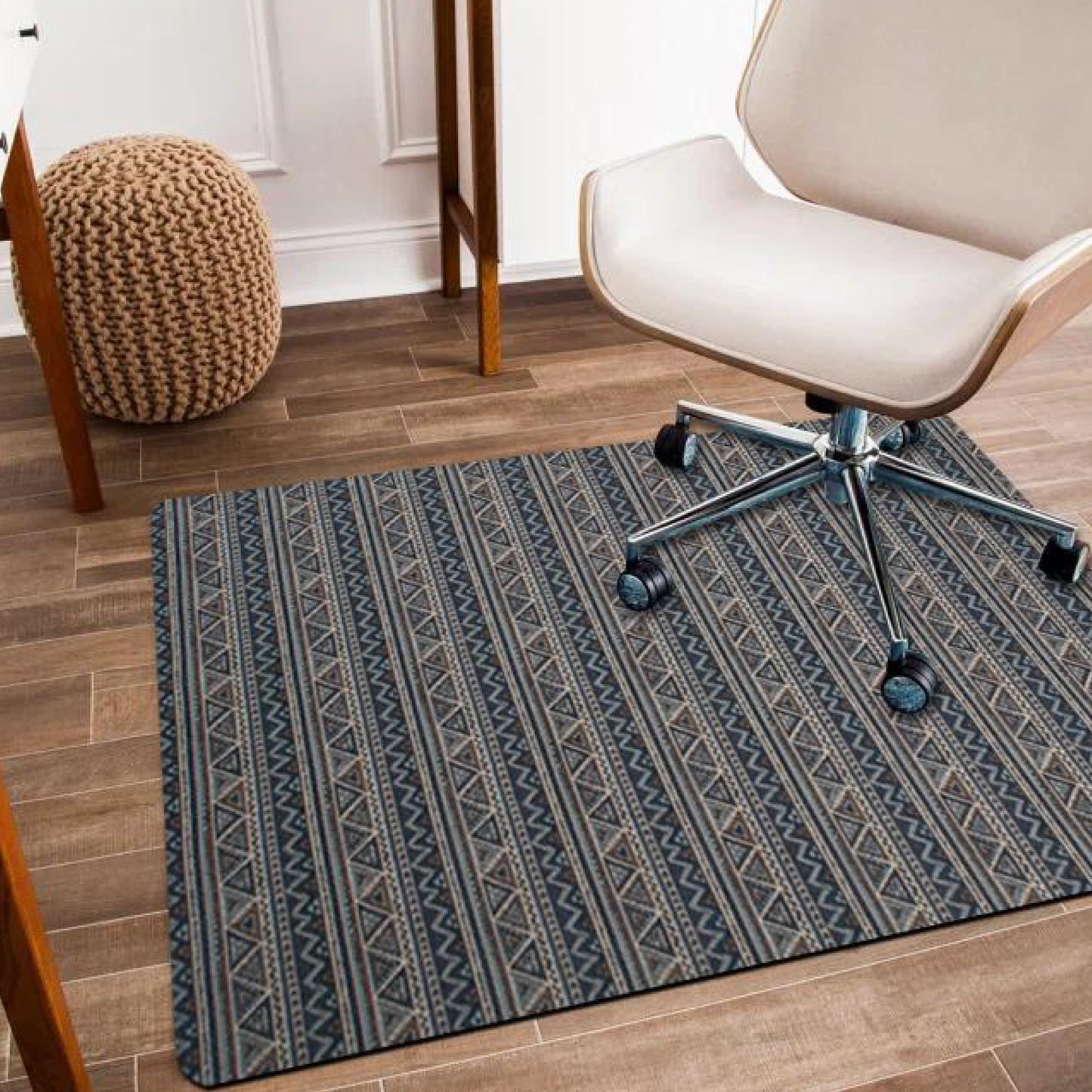 Nefoso Office Chair Mat, 36'' x 48'' Chair Mat Wear Resistant and Non Slip for Rug, Hard Floor