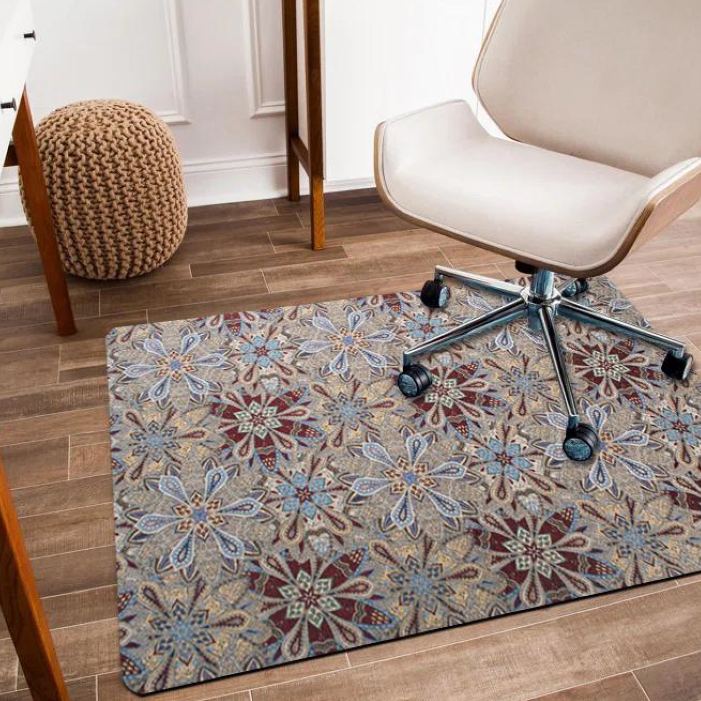 Nefoso Office Chair Mat, 36'' x 48'' Chair Mat Wear Resistant and Non Slip for Rug, Hard Floor