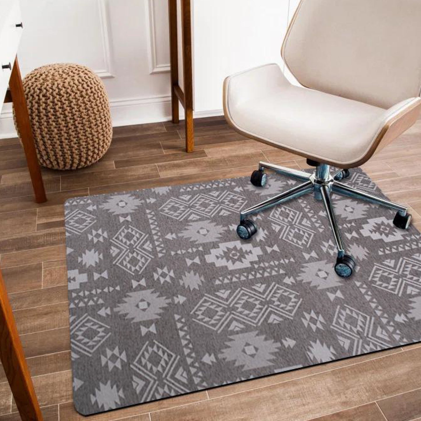 Nefoso Office Chair Mat, 36'' x 48'' Chair Mat Wear Resistant and Non Slip for Rug, Hard Floor