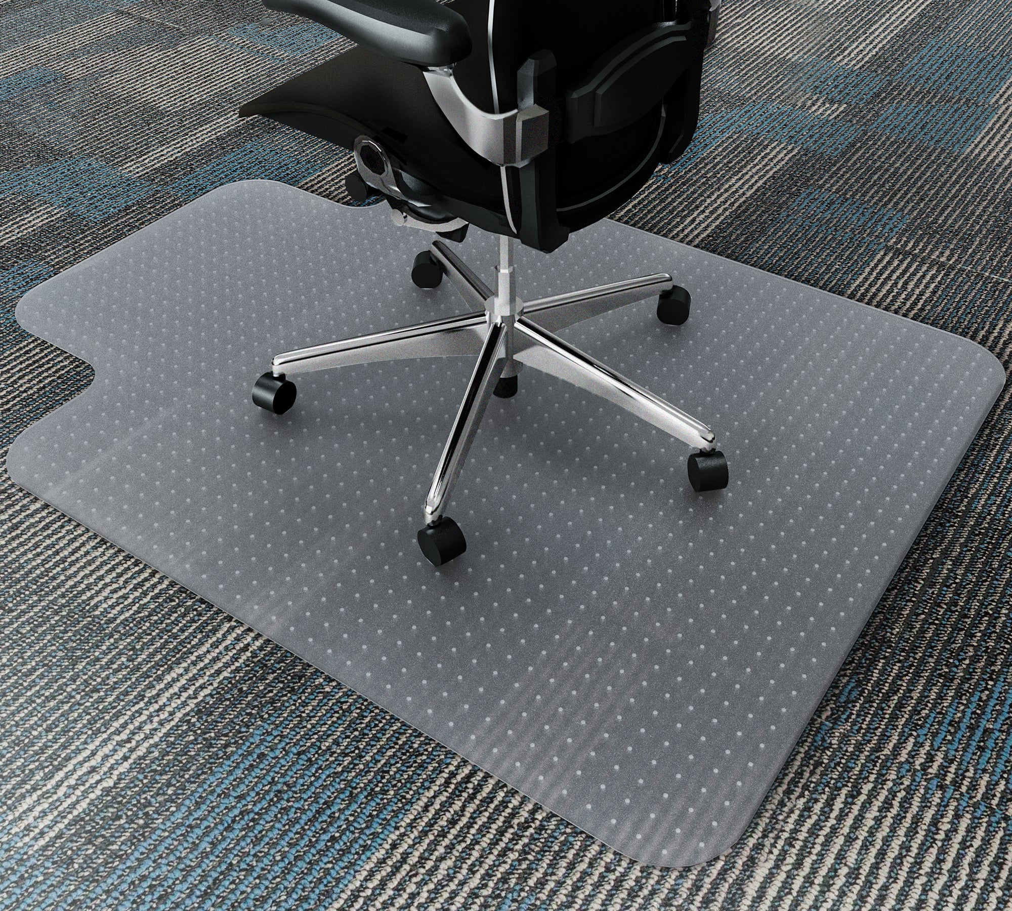 Swivel best sale chair mat